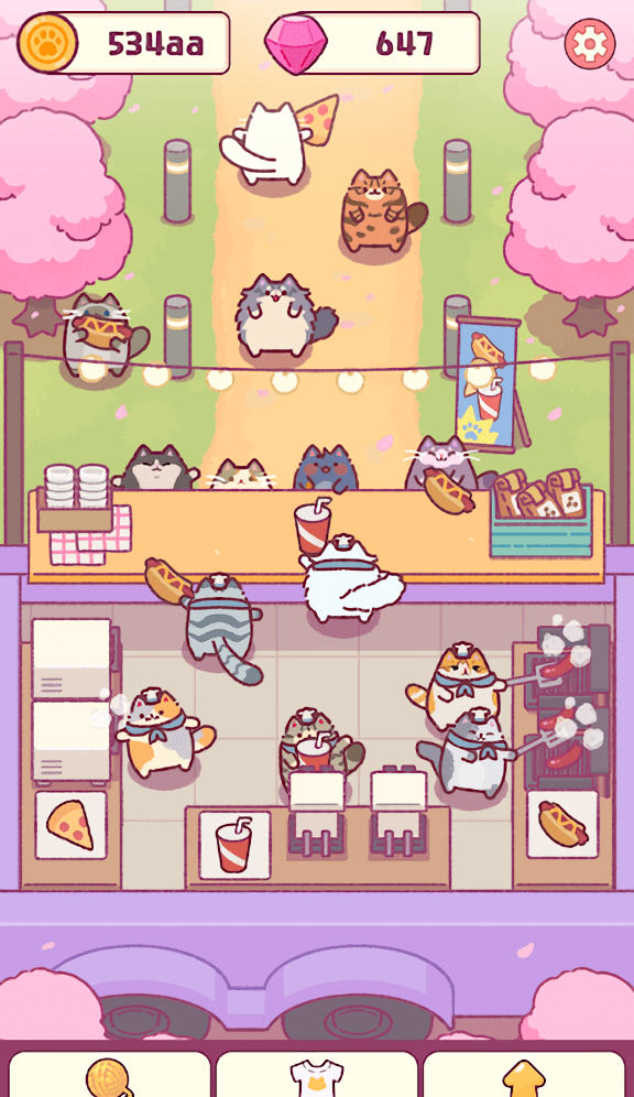 cat snack bar