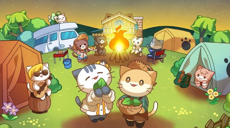 猫咪森林露营地的故事截图5