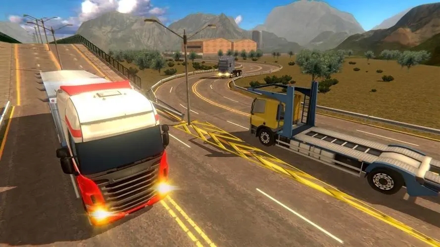 模拟开大货车的游戏