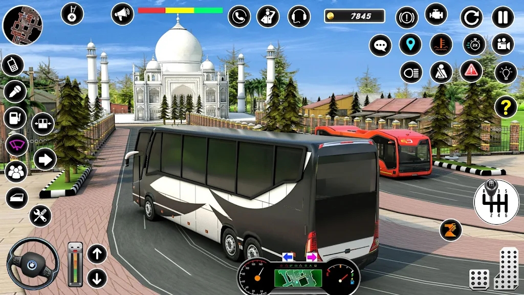 豪华美国巴士模拟器游戏