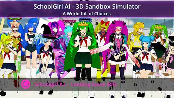 少女学园AI模拟器中文版截图2